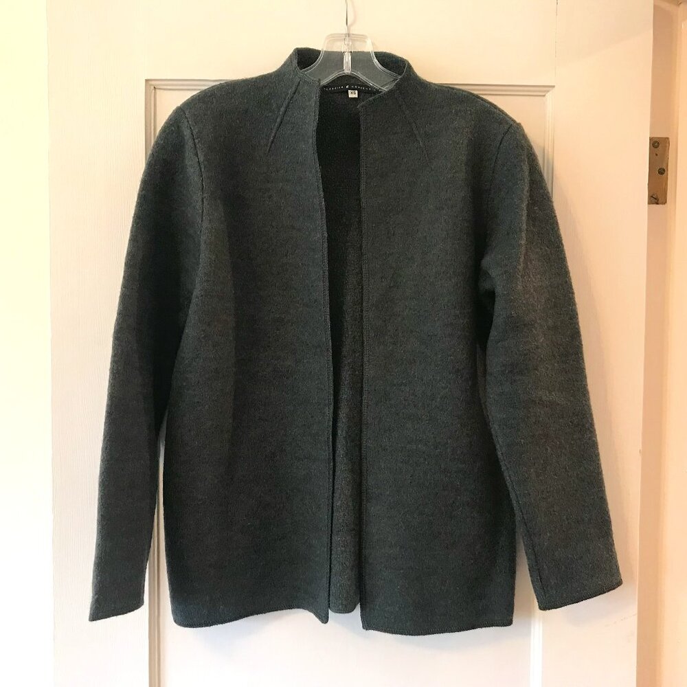 Peruvian Connection | Green Alpaca-Wool Jacket